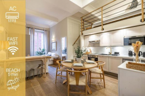 NEW!Chic Oasis Apt, Heart of Nice, Family Friendly, Walking to the Beach!